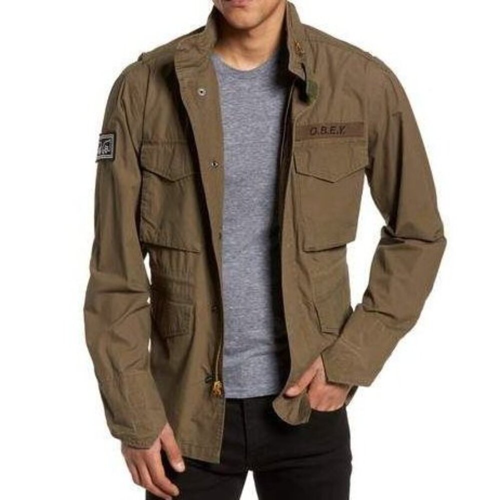 Obey Iggy M65 Hooded Utility Jacket